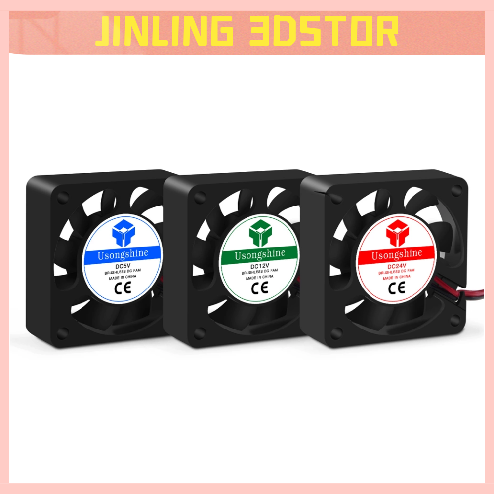 Direct Drive Extruder - 冷却ファン3010/4010/5015/DC,低消費電力,12v/24v,ブラシレスモーター,2線式,3Dプリンター用