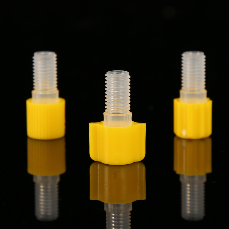 Ptfe Tube - 事前締め付けPTFEチューブコネクター、耐薬品性パイプ継手