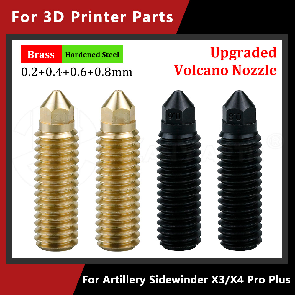 Hotend 0.4Mm - 1-5 個のノズル大砲サイドワインダー X3 X4 プラス/プロ/X4 プラス