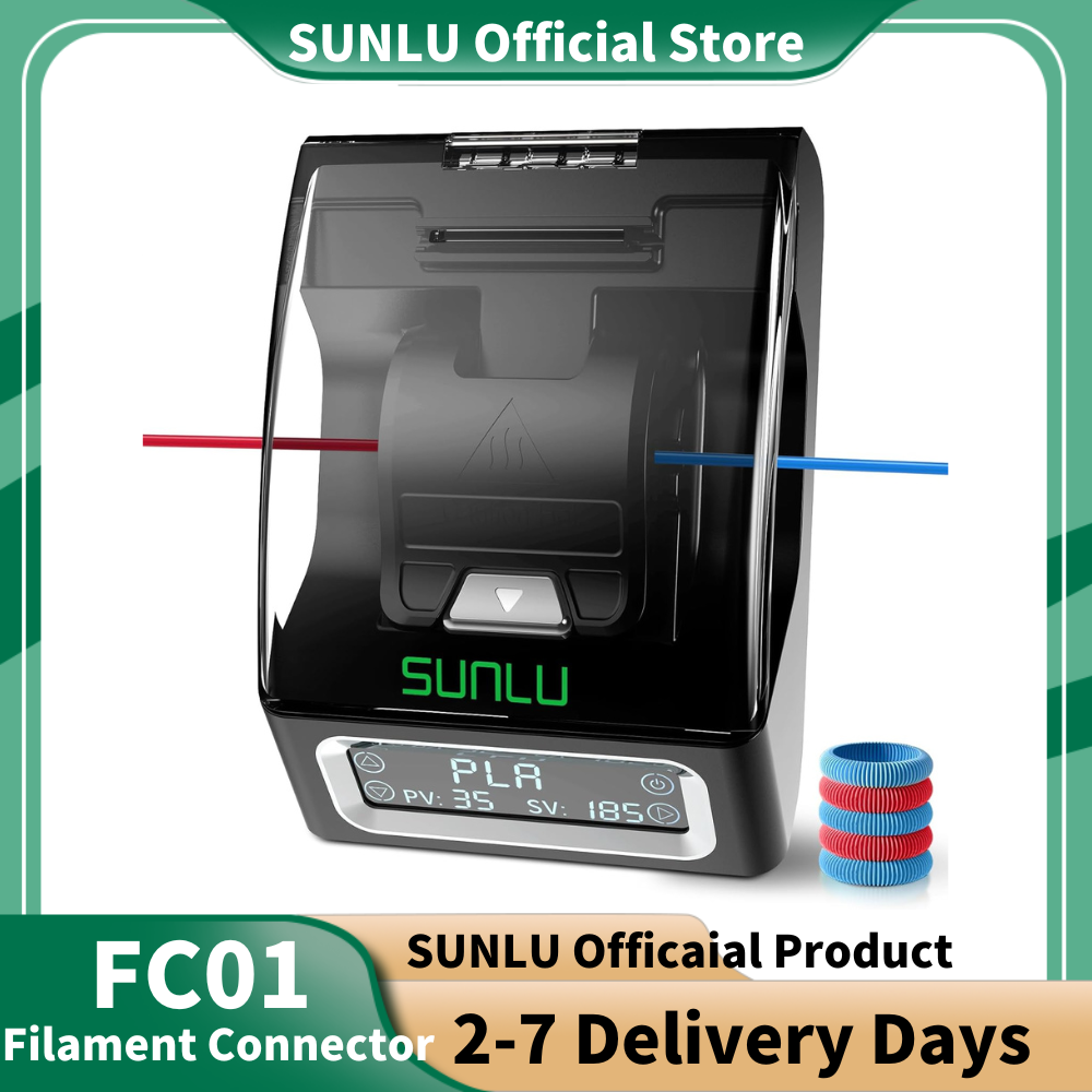 Pla Filament - SUNLU FC01 フィラメントコネクター 急速加熱 3Dプリンターフィラメント 1.75mm