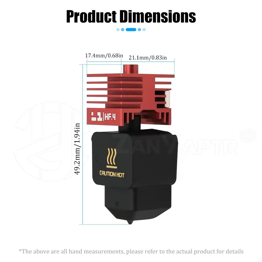 Bambu Lab P2S、H2D、H2S 3Dプリンター用 - Hotend Assembly のレビューと価格