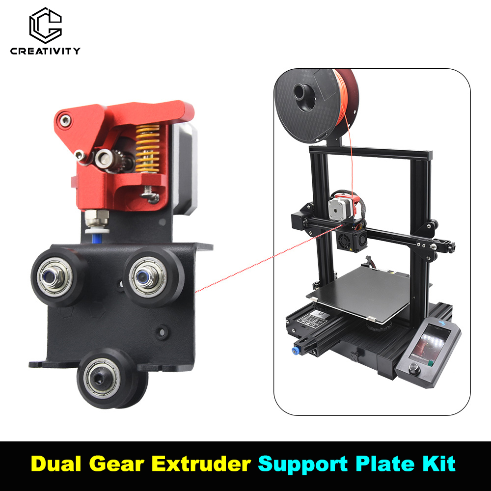デュアルギア直接ドライブ押出機サポートプレートキット,End - Direct Drive Extruder のレビューと価格