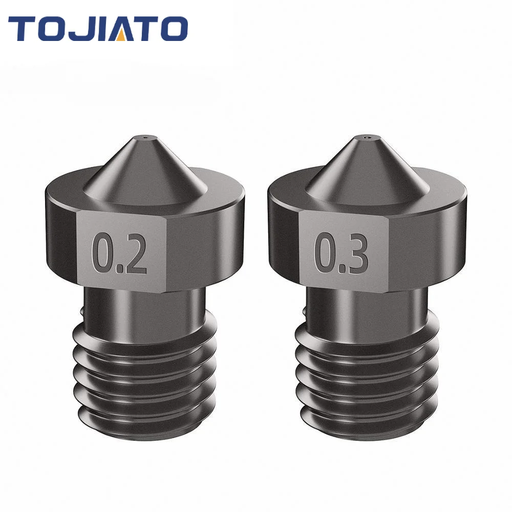 2 個 E3D V6 硬化鋼ノズル 0.2/0.4/0.6/ - Direct Drive Extruder のレビューと価格
