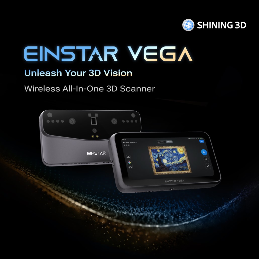 Shining Einstar Vega スキャナー 高精度 - Handheld 3D Scanner High Precision のレビューと価格