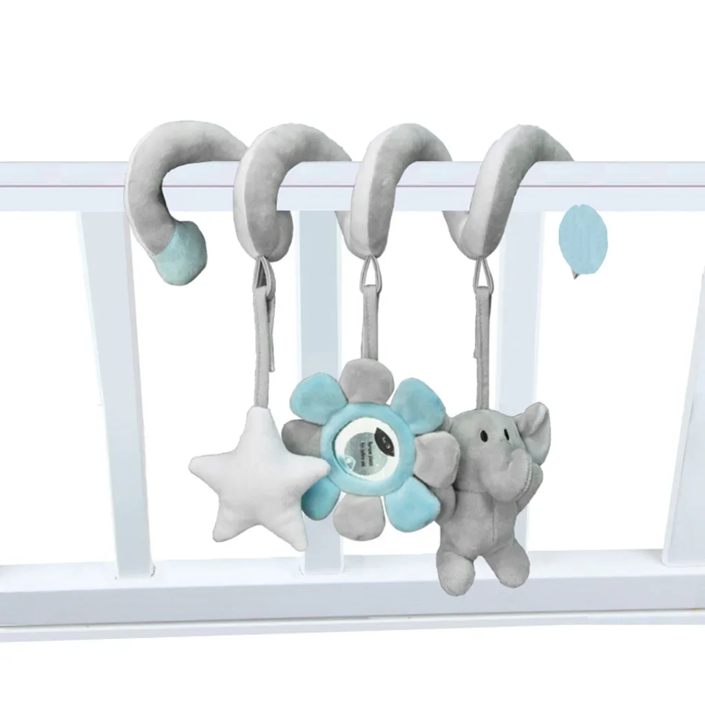 新しいベビーベッド吊り下げおもちゃ 吊り下げスパイラルガラガ - Carriage Bed のレビューと価格