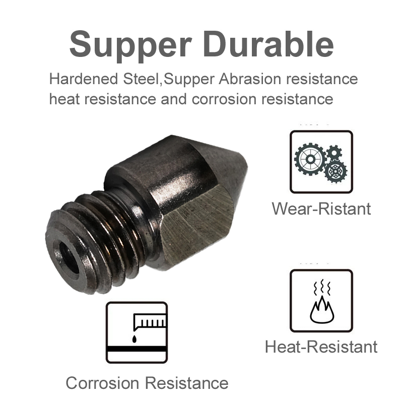 1.75 ミリメートル MK8 3D プリンタ硬化鋼ノズル押 - Direct Drive Extruder のレビューと価格