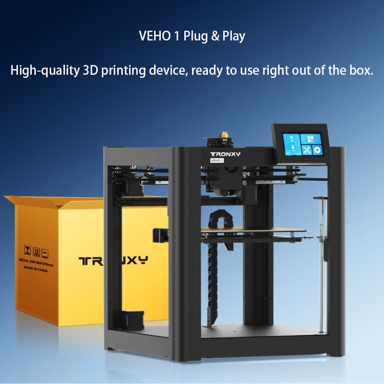 VEHO 1 高速FDM 3Dプリンター - クリッパー自動 - Fdm Printer のレビューと価格