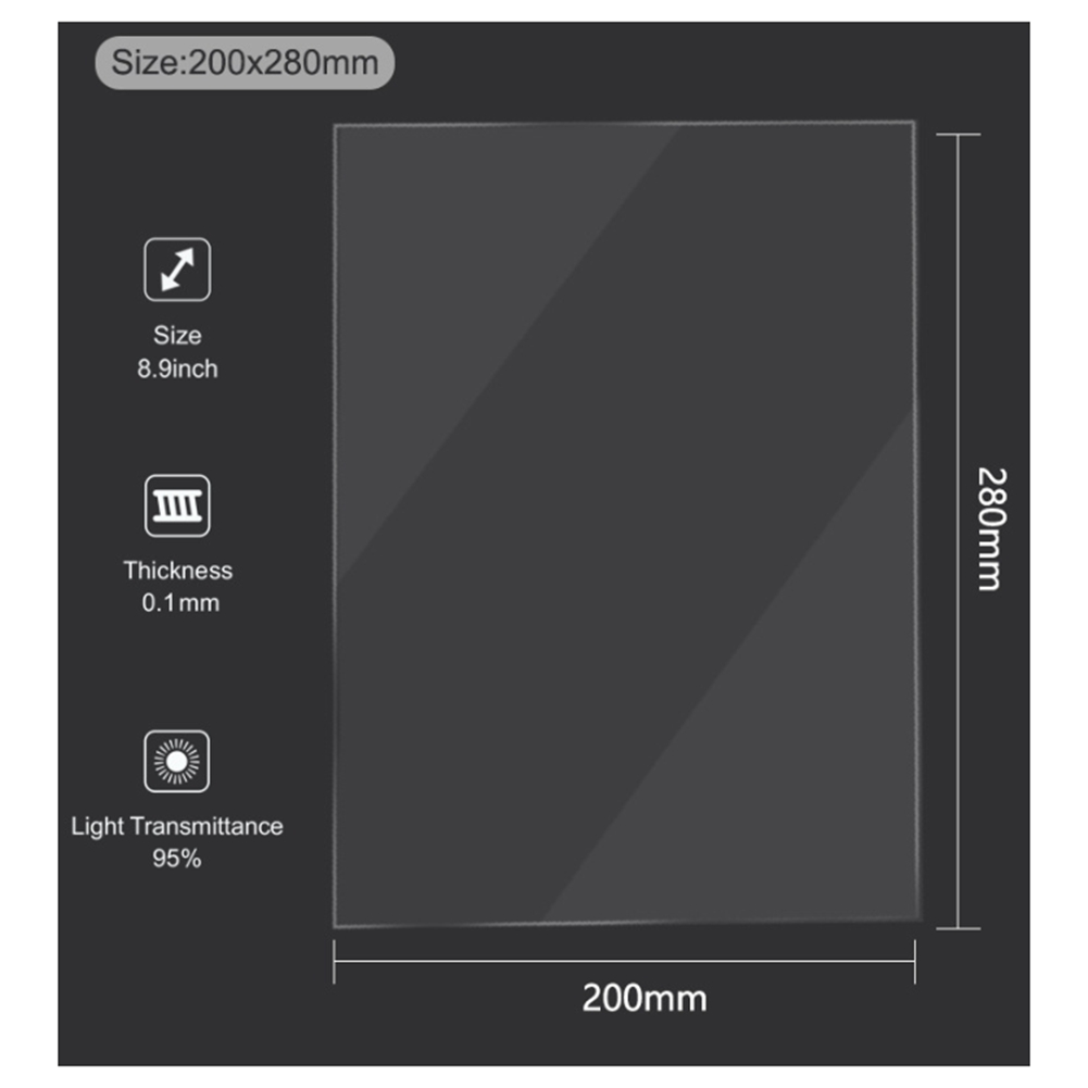 【イベント特典】LCD SLA DLP 3Dプリンター用FE - Fep Film のレビューと価格