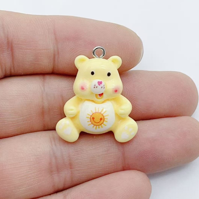 10個の漫画動物チャームペンダントDIY作成用イヤリング、ネ - Resin のレビューと価格