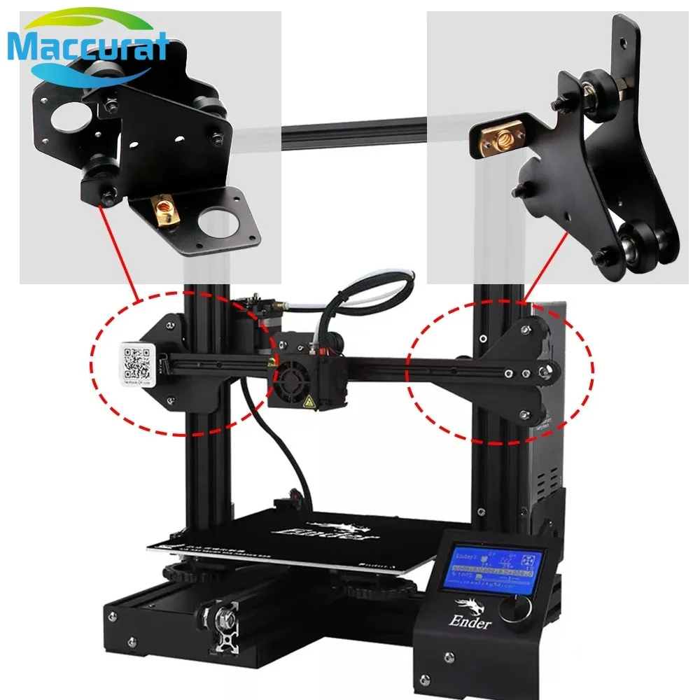 3Dプリンター用X軸モーターマウントブラケット,フロントまた - 3D Printer Stand のレビューと価格