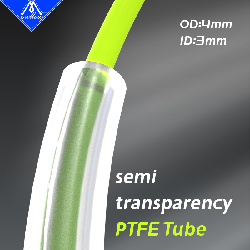 まろやかな半透明 ID3mm OD4mm PTFE チューブ - Bowden Tube のレビューと価格
