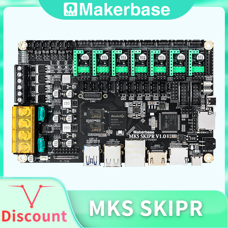 Makerbase MKS SKIPR 3Dプリンターボード - Mks Sgen のレビューと価格