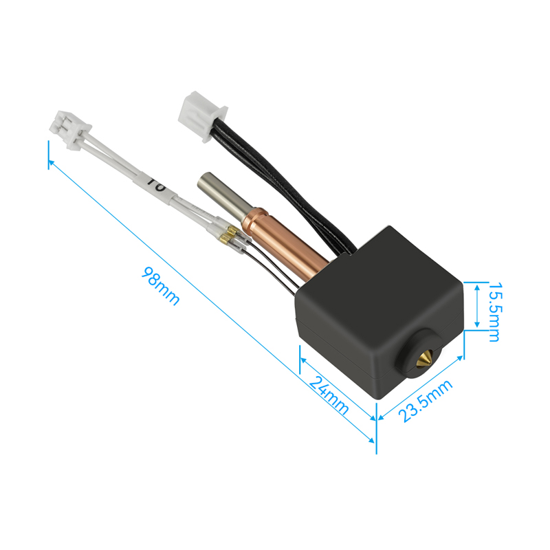 ヒートシンク付きホットエンドキット,ノズル0.4mm,any - Hotend 0.4Mm のレビューと価格