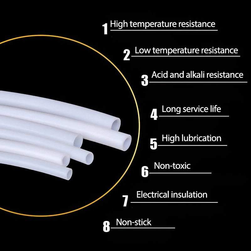 3Dプリンター用の白いテフロンチューブ,1mm, 2mm,  - Bowden Tube のレビューと価格