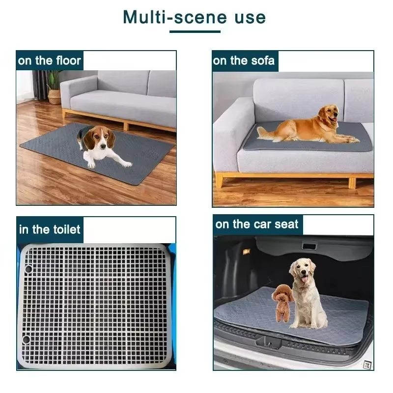 犬用おしっこパッド 洗える 再利用可能 滑り止め ペット用お - Carriage Bed のレビューと価格