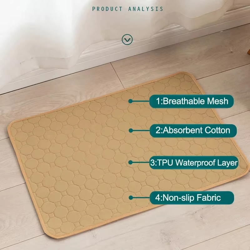 犬用おしっこパッド 洗える 再利用可能 滑り止め ペット用お - Carriage Bed のレビューと価格