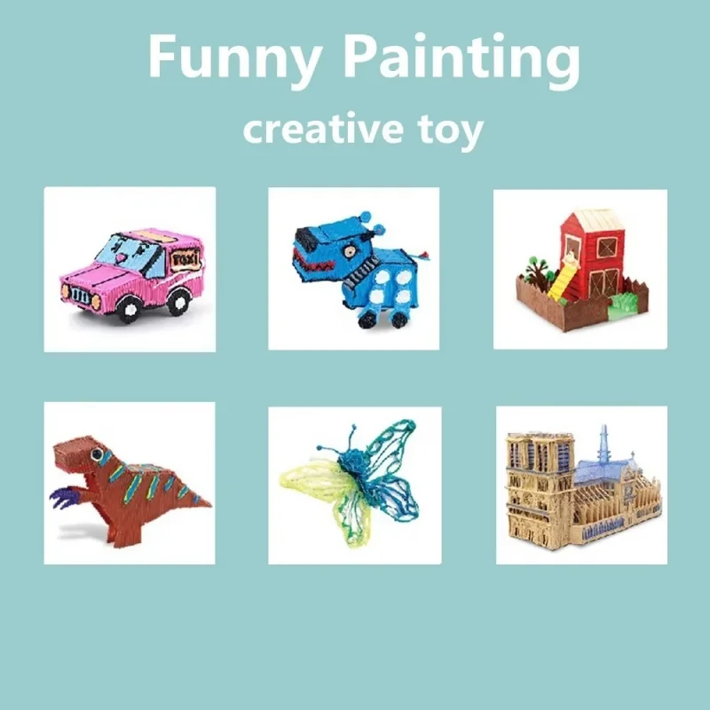 子供用3Dペン 創造的なおもちゃ DIY 3Dプリントペン  - Pla Filament のレビューと価格