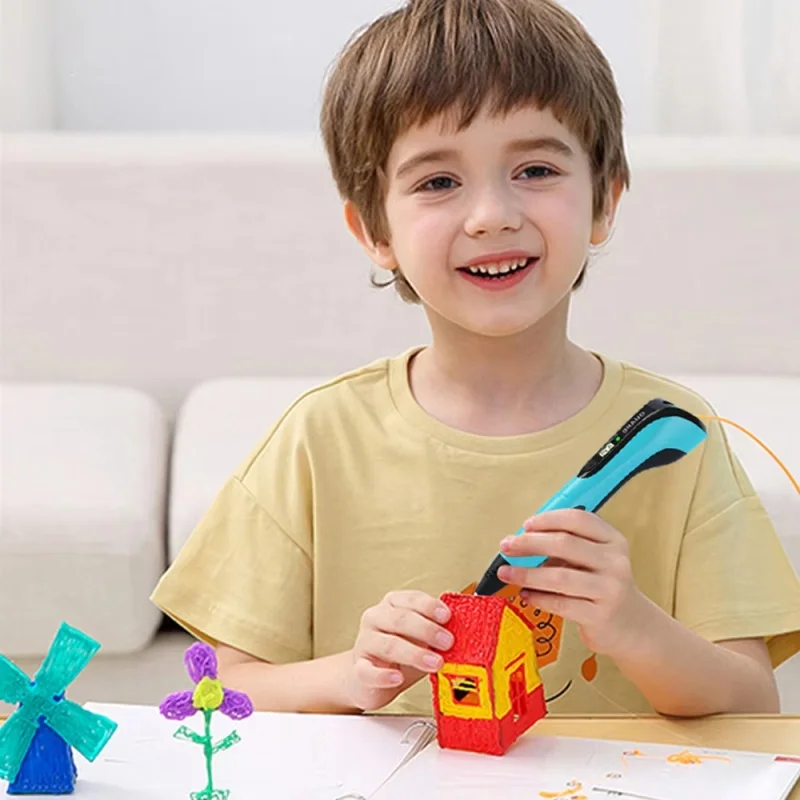子供用3Dペン 創造的なおもちゃ DIY 3Dプリントペン  - Pla Filament のレビューと価格